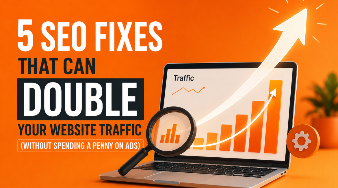 5 SEO Fixes That Can Double Your Website Traffic