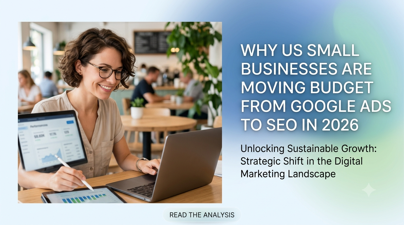Why US Small Businesses Are Moving Budget From Google Ads to SEO in 2026