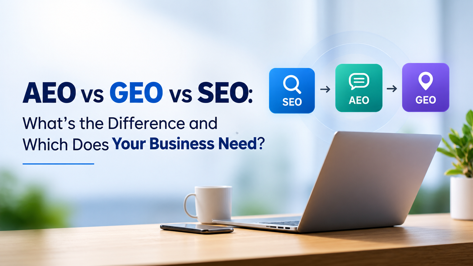 AEO vs GEO vs SEO